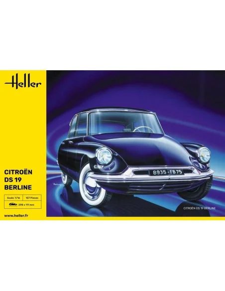 Citroen DS 19, 1/16 - Heller 80795