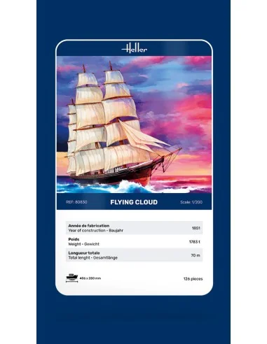 Flying Cloud, 1/200 - Heller 80830