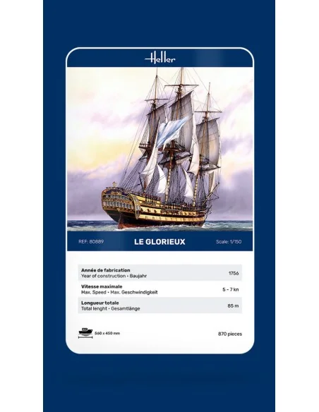 Le Glorieux, 1/150 - Heller 80889