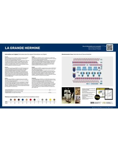 La Grande Hermine, 1/150 - Heller 80841