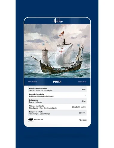Pinta, 1/75 - Heller 80816