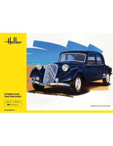 Citroen 15 SIX Traction Avant, 1/8 - Heller 80799