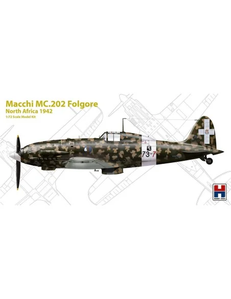 Macchi MC.202 North Africa, 1/72 - Hobby 2000 72006