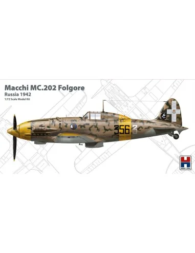 Macchi MC.202 Russia 1942, 1/72 - Hobby 2000 72007