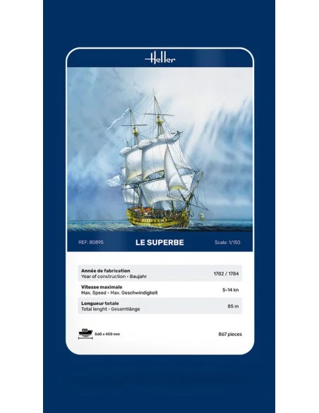 Le Superbe, 1/150 - Heller 80895