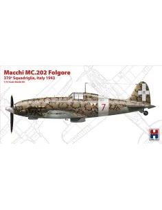 [NO_DESC] Macchi MC.202 Tunisia 1943, 1/72 - Hobby 2000 72008
