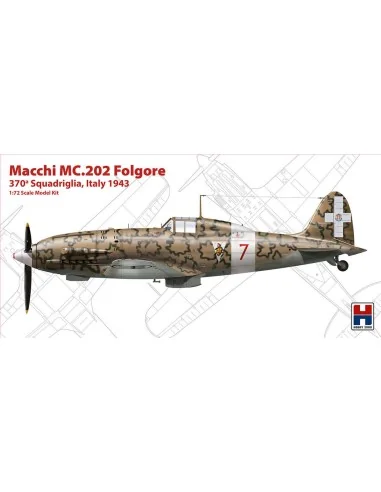 [NO_DESC] Macchi MC.202 Tunisia 1943, 1/72 - Hobby 2000 72008