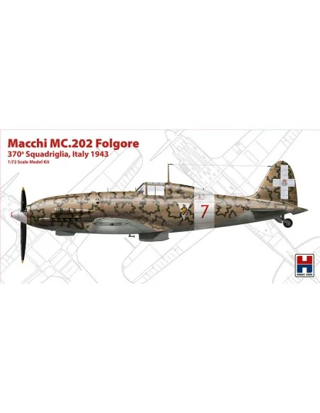 Macchi MC.202 Tunisia 1943, 1/72 - Hobby 2000 72008