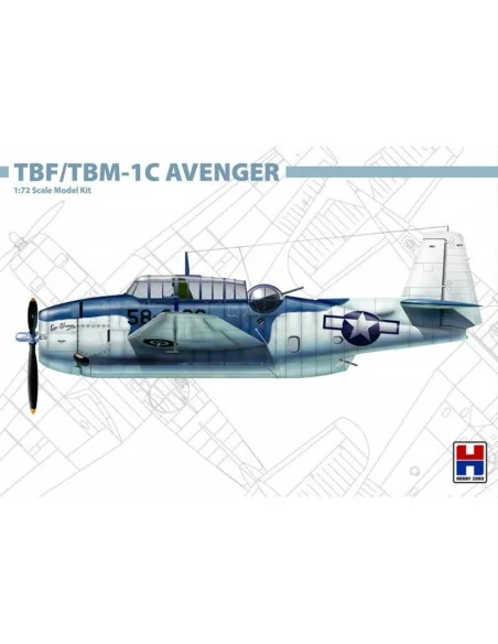 TBF/TBM-1C Avenger, 1/72 - Hobby 2000 72009