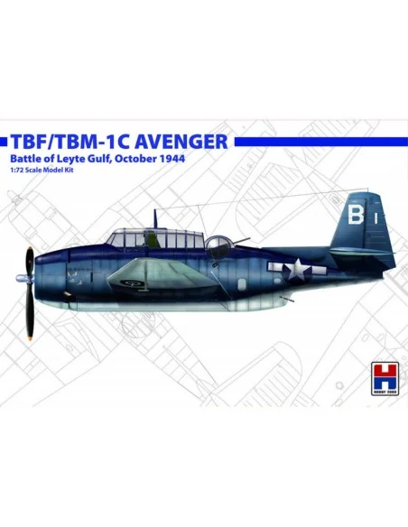 TBF/TBM-1C Avenger Oct. 1944, 1/72 - Hobby 2000 72010