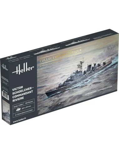 Victor Schoelcher - Commandant Riviere, 1/400 - Heller 81015