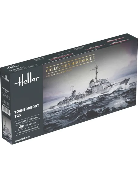 Torpedoboot T23, 1/400 - Heller 81011