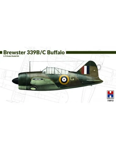 [NO_DESC] Brewster 339 B/C Buffalo, 1/72 - Hobby 2000 72012