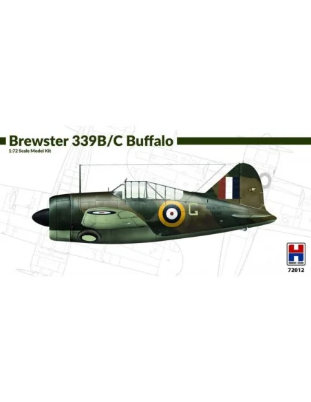 Brewster 339 B/C Buffalo, 1/72 - Hobby 2000 72012