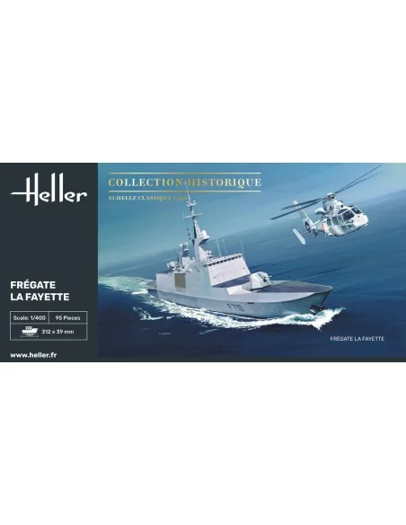 Frégate La Fayette, 1/400 - Heller 81035