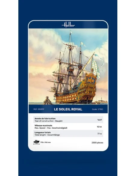 Soleil Royal, 1/100 - Heller 80899