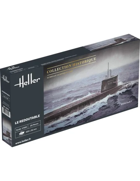 U-Boot S/M Redoutable, 1/400 - Heller 81075