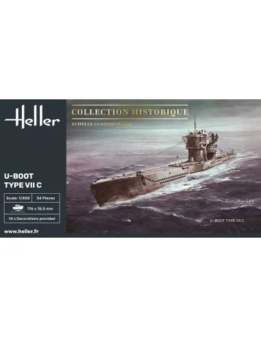 U-Boot Type VII C, 1/400 - Heller 81002