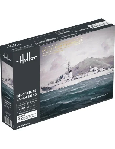 Escorteurs Rapides E 50, 1/400 - Heller 81093