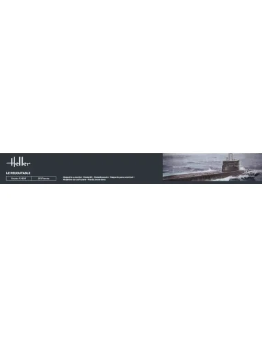 U-Boot S/M Redoutable, 1/400 - Heller 81075