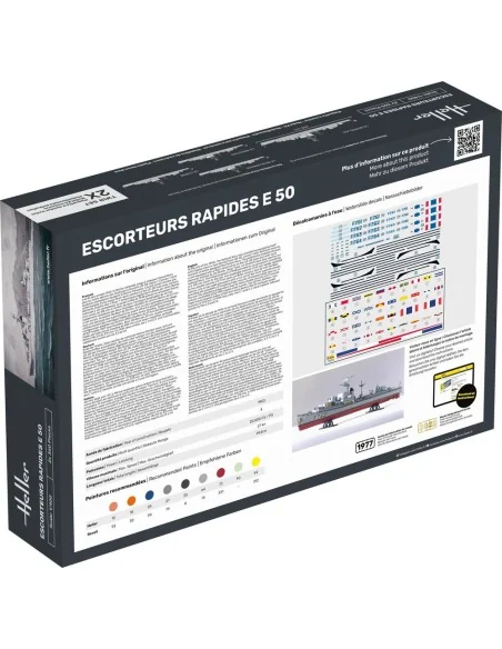 Escorteurs Rapides E 50, 1/400 - Heller 81093