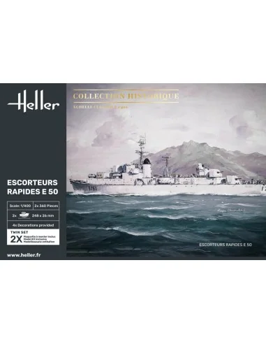 Escorteurs Rapides E 50, 1/400 - Heller 81093