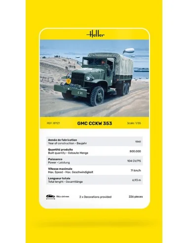 GMC CCKW 353, 1/35 - Heller 81121