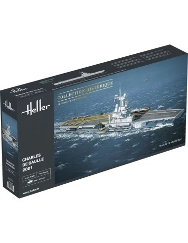 Charles de Gaulle, 1/400 - Heller 81072