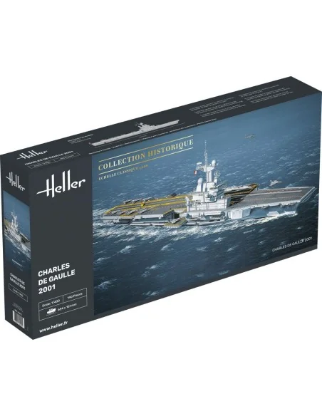 Charles de Gaulle, 1/400 - Heller 81072