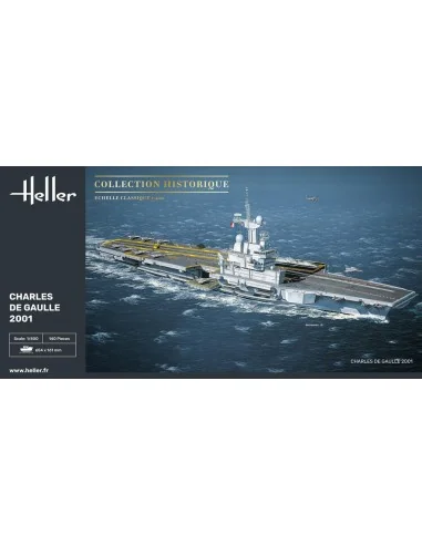 Charles de Gaulle, 1/400 - Heller 81072