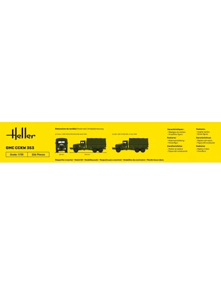 GMC CCKW 353, 1/35 - Heller 81121