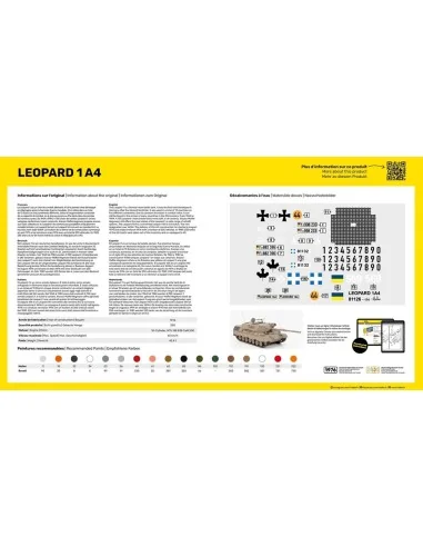 Leopard 1A4, 1/35 - Heller 81126