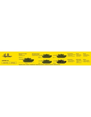 Leopard 1A4, 1/35 - Heller 81126