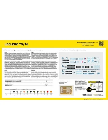 Leclerc T5/T6, 1/35 - Heller 81142