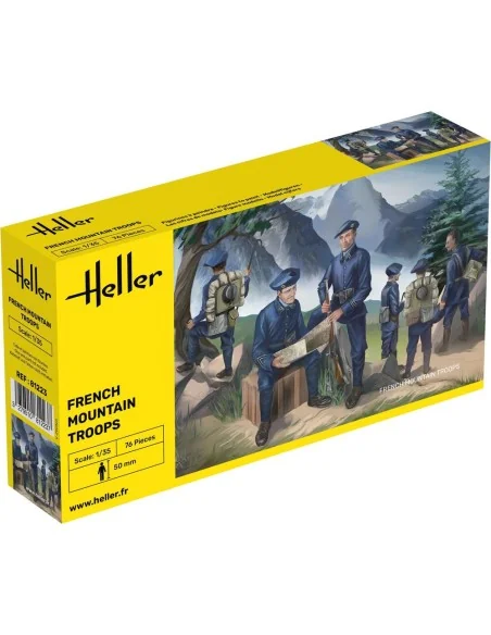 French Mountain Troops, 1/35 - Heller 81223