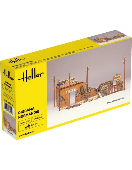 Diorama Normandie, 1/35 - Heller 81250