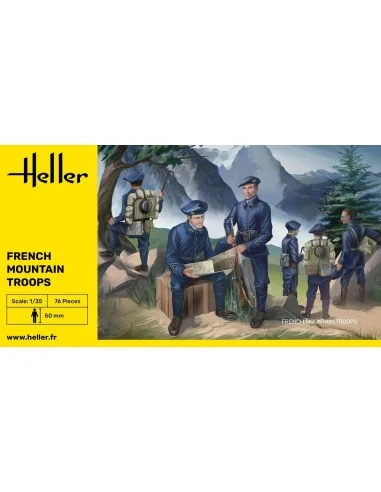 French Mountain Troops, 1/35 - Heller 81223