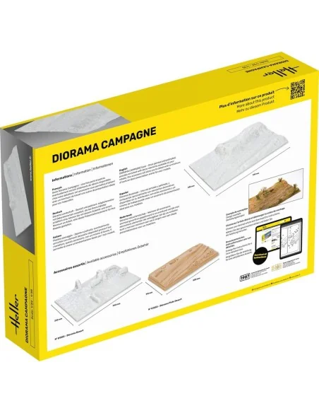 Socle Diorama Campagne, 1/35 - Heller 81254