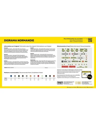 Diorama Normandie, 1/35 - Heller 81250