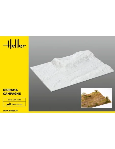 Socle Diorama Campagne, 1/35 - Heller 81254