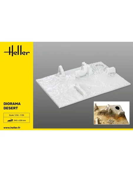 Socle Diorama Desert, 1/35 - Heller 81255