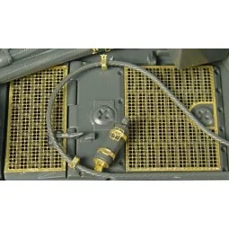 TIGER I grills, 1/48 - Hauler HLX48008