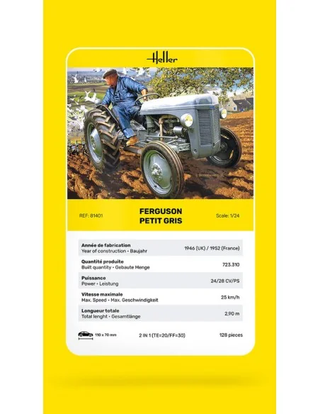 Ferguson Petit Gris, 1/24 - Heller 81401