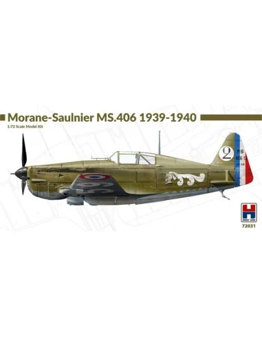 Morane-Saulnier MS.406 1939-40, 1/72 - Hobby 2000 72031