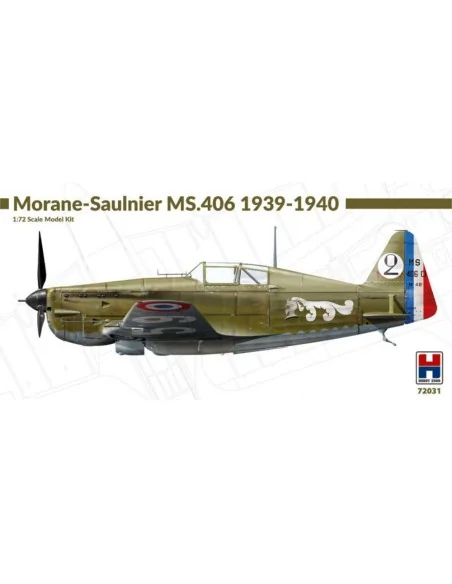 Morane-Saulnier MS.406 1939-40, 1/72 - Hobby 2000 72031