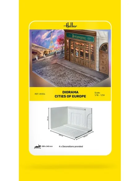 Diorama Cities of Europe, 1/24 - Heller 81256