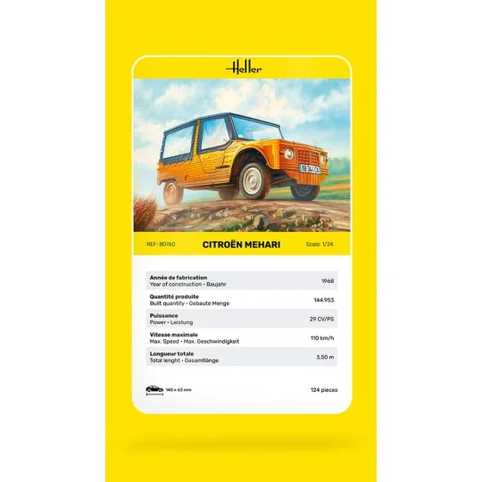 Citroen Mehari - Heller 80760