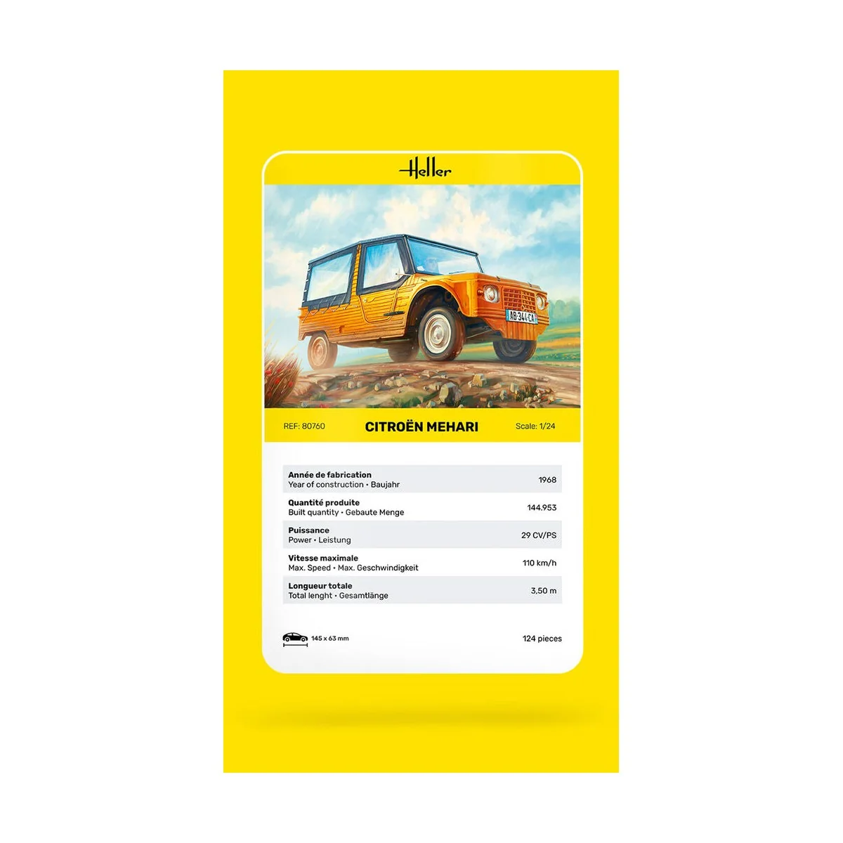 Citroen Mehari - Heller 80760