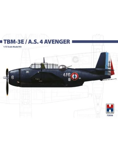 Grumman TBM-3E/A.S.4 Avenger, 1/72 - Hobby 2000 72036