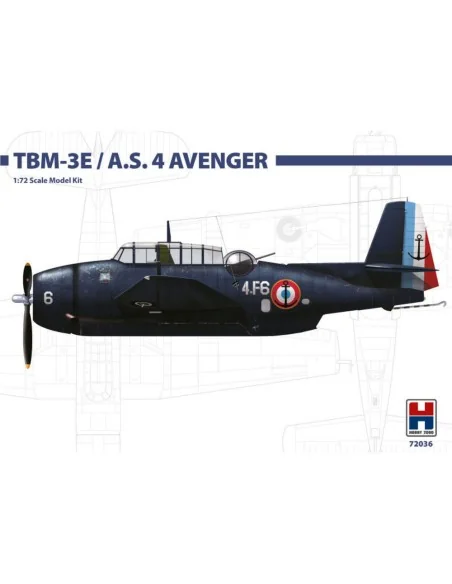 Grumman TBM-3E/A.S.4 Avenger, 1/72 - Hobby 2000 72036